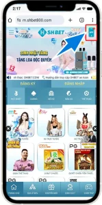 cài app shbet cho Androi bước 1
