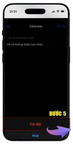 ios bước 5
